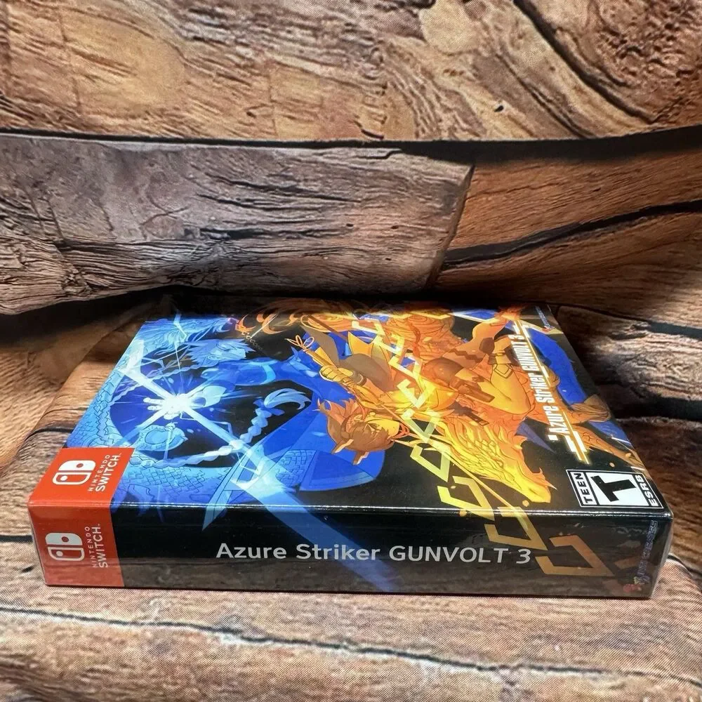 Azure Striker Gunvolt 3 Collectors Edition Nintendo Switch Limited Run Sealed